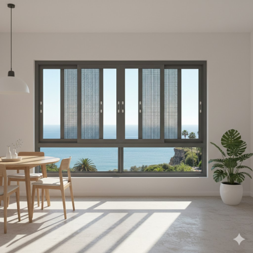 מאַקסאַמייז דיין האָריזאָן: די ינזשעניעריע מאַסטערי פון SW-ALU85 טערמאַל ברייק סליידינג פֿענצטער