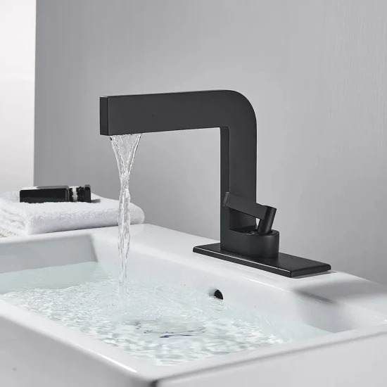 Zb6096 Modern Unique Design Brass Bathroom Basin Faucet1