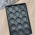 Non-Stick Hamburger Bun Pan Bread Mold Baking Tray1