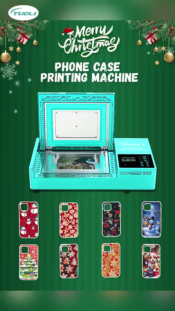 Mesin pencetakan penutup seluler 3D Sublimation