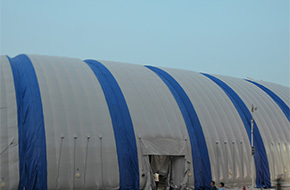 Inflatable Structure  - innovative integration of architecture and environmental protection