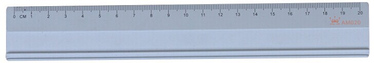 20cm transparent plastic ruler