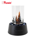 Portable Bioethanol Fire Pit Table Set - Smokeless Indoor Tabletop Fireplace1