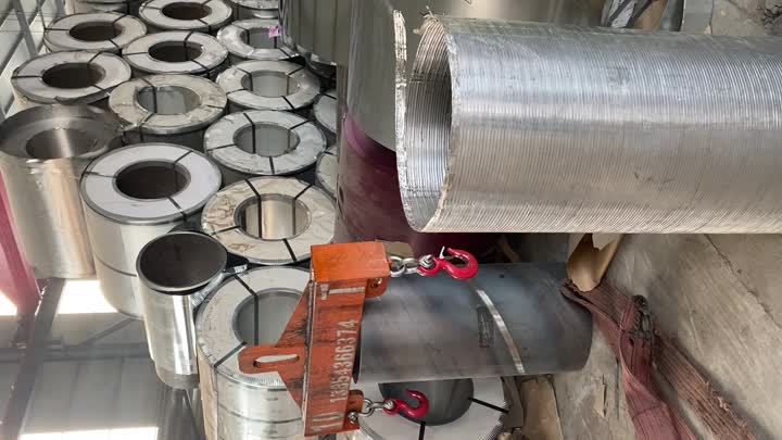 Galvanized coil