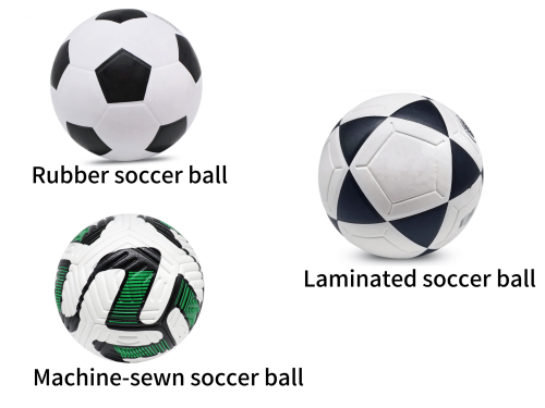 Unterschiede und Auswahlanleitung für Gummi -Fußballkugel, maschinengenähte Fußballkugel und thermisch gebundenes Fußballball