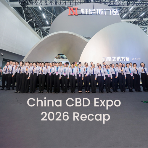 Resumen de la China CBD Expo 2026: Soluciones inteligentes de puertas y ventanas para proyectos de renovación y construcción