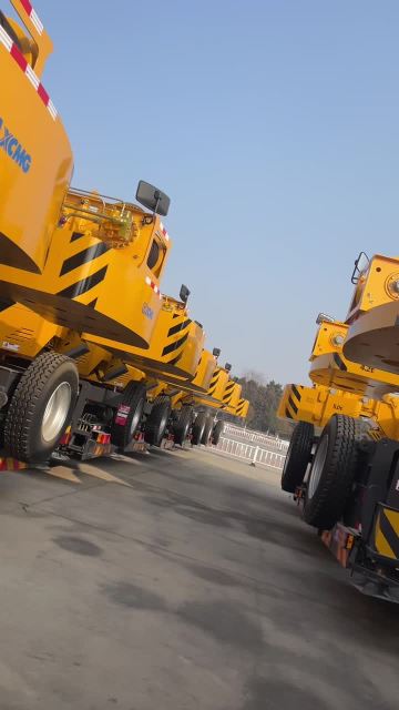Made in China, XCMG produces QY25K truck crane