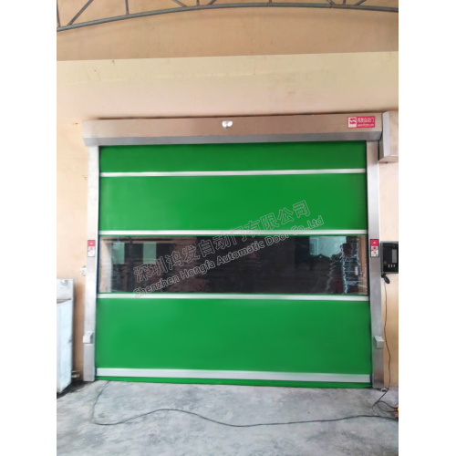 Spated entry en exit, uitstekende stofbescherming: Hongfa Rapid Rolling Shutter Deur is een ideale deur geworden voor verpakking en drukfabrieksuitbreiding
