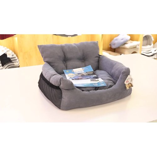 สองวิธีใช้ความปลอดภัยสำหรับการเดินทางสัตว์เลี้ยงสุนัข booster bed1