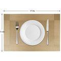 Multi-Style Heat-Resistant PVC Placemats - Washable Luxury Dining Table Mats for Weddings1