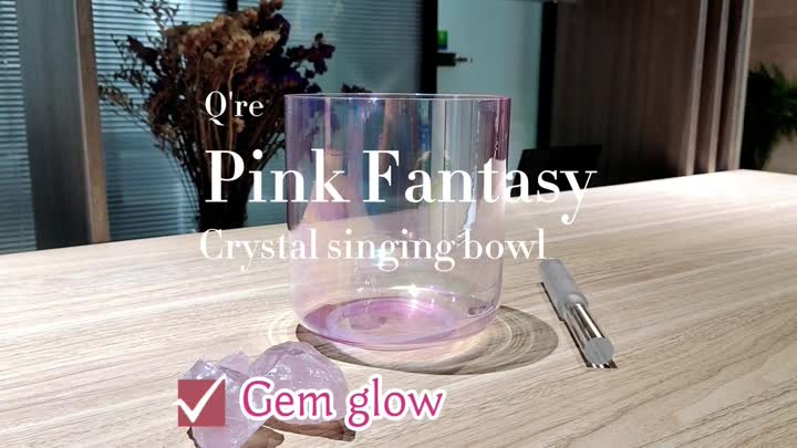 pink fantasy Singing Bowl