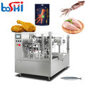 Automatic vffs multihead weigher meat loaf chickenleg  packing machine standup pouch frozen food chicken  wing packing machine1
