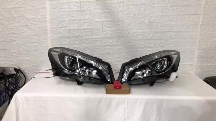 Faros de Mercedes Cla