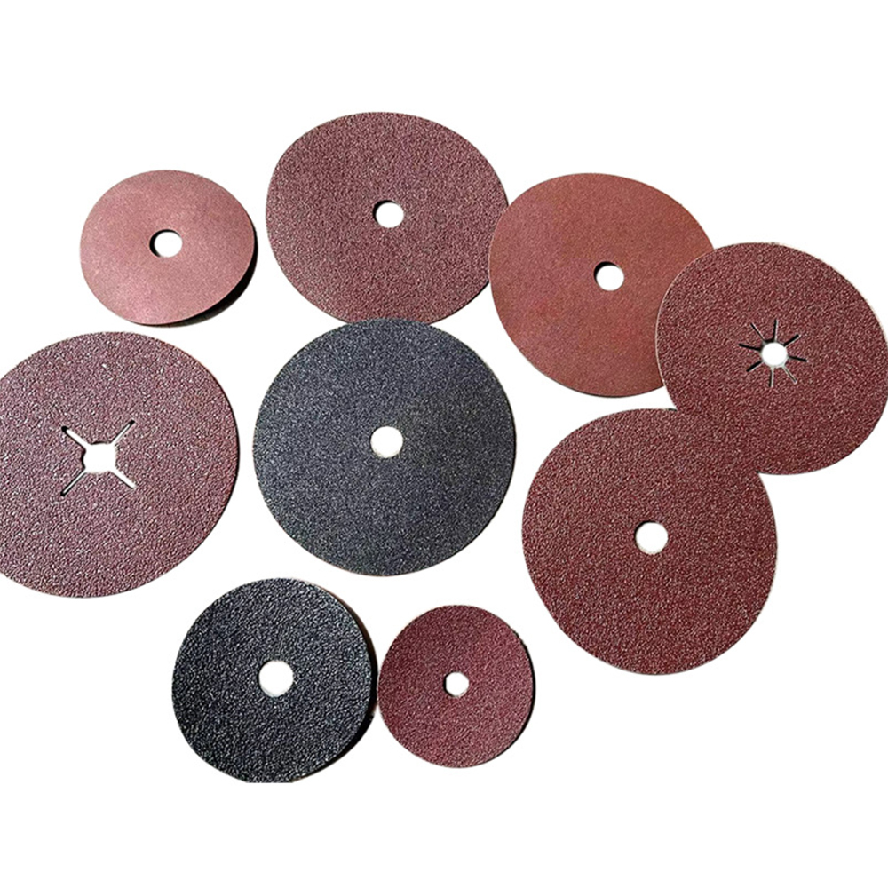 abrasive fiber disc red sanding disc making