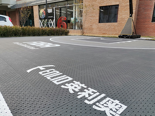 FIBA 3X3 basketball court mat 