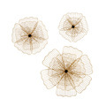 Modern Flower Style Cafe Metal Wall Decor for Living Room1