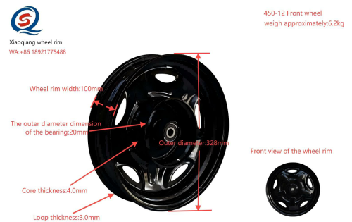 O design de aro da roda dianteira de alta qualidade foi atualizado de forma inovadora, permitindo a fabricação de rodas especializadas para vários cenários.