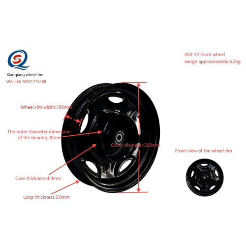 O design de aro da roda dianteira de alta qualidade foi atualizado de forma inovadora, permitindo a fabricação de rodas especializadas para vários cenários.