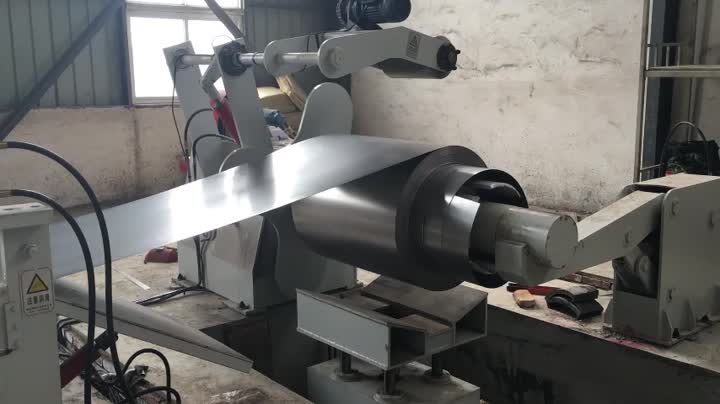 0.3-2×1500 Galvanized Steel Slitting & Rewinding Line