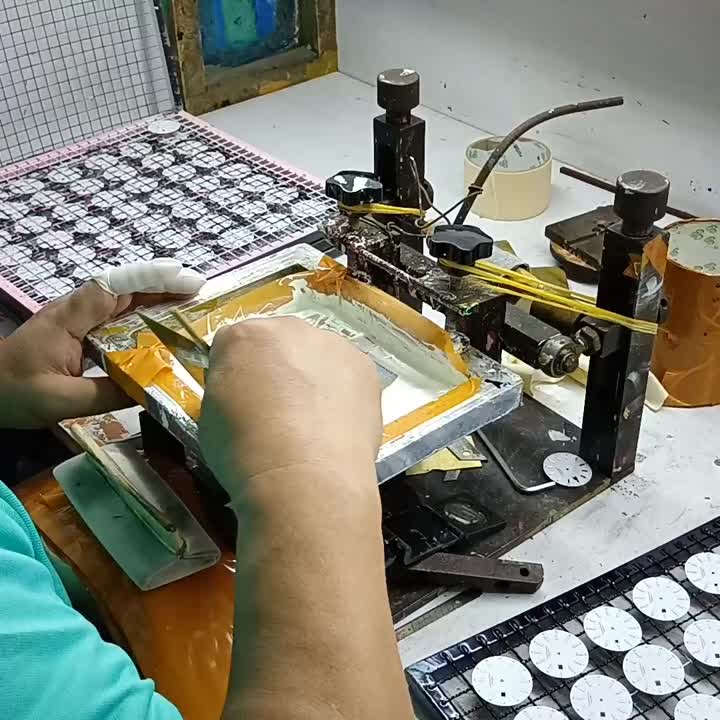 printing watch dial