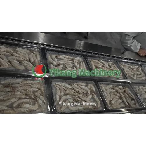 Seafood Shrimp Thermoforming Vacuum Packaging Mach