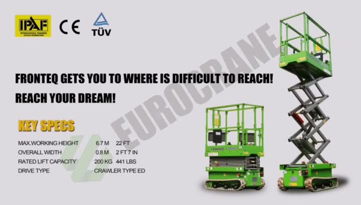 Crawler Scissor Lift