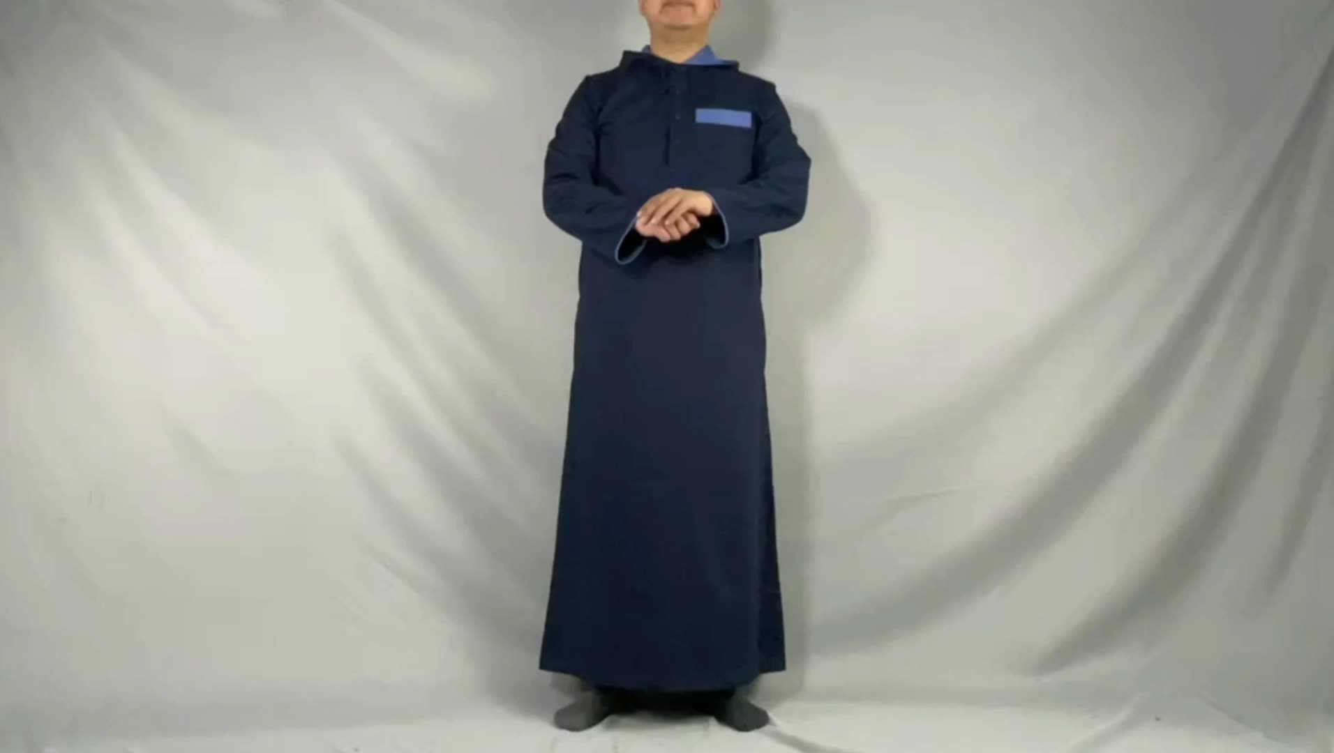 Thobe abbellite da donne abbigliamento islamico Omani Thobe per uomo tessuto per il poliestere del Pakistan arabo Pakistan1