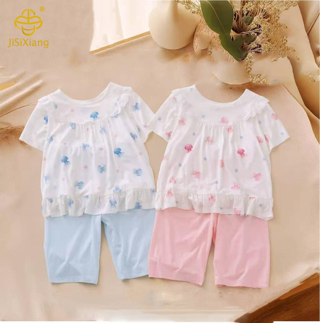 만화 귀여운 아기 캐주얼 의류