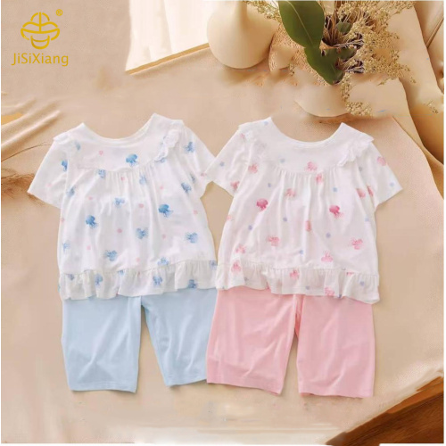 만화 귀여운 아기 캐주얼 의류