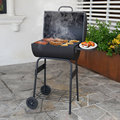 Backyard Outdoor Camping Barbeque Party Charcoal Bbq Grill Barrel Smoker Barbecue Grill1
