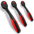 YUHANG Drive Ratchet Set - 72-Tooth, Quick-Release, Reversible, 1/4", 3/8", 1/21