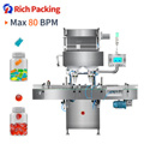 Automatic Candy Gummy Supplement Gummy Bottle Filling Machine Counting To Bottle Filling Gummy Vitamins1