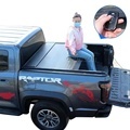 High Quality Hard Aluminium Electric Retractable Tonneau Cover for GWM Poer Great Wall Cannon1