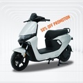Electric Moped and Scooter with Pedals for Fashionable Urban Commuting1