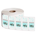 Custom Cut Logo Adhesive Sticker Die Cut Vinyl Sticker Semi Gloss Labels Sticker Logo Label1