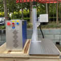 Haotian 50W JPT 2.5D EZCAD3 Fiber Laser Marking Machine with Z Axis Auto Focus1