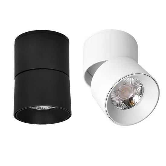 Luz de trilha dobrável montada na superfície moderna para espaços de varejo1