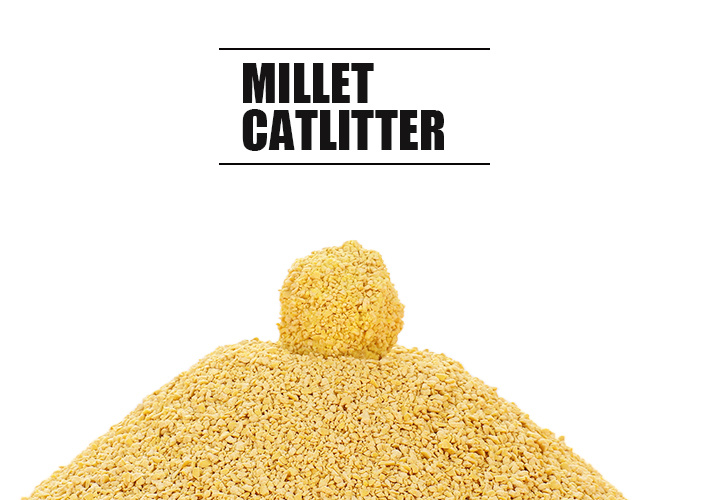 Arena para gatos de mijo