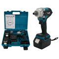 1/2 Inch Brushless Electric Impact Wrench with 6200rpm Lithium-ion Battery - Rechargeable Torque Screwdriver1