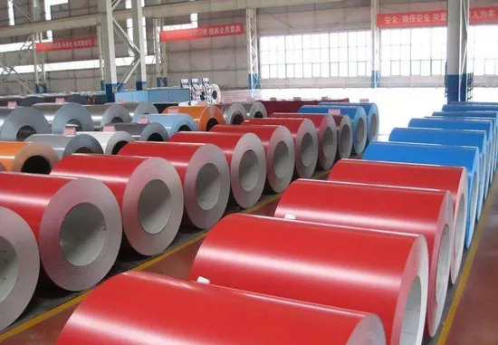 रंगीन जिंक लेपित हॉट डिप्ड गैल्वनाइज्ड स्टील स्ट्रिप कॉइल1