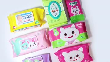 Baby Wet Wipe With Aloe Vera and Vitamin E