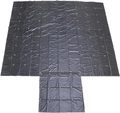 Heavy Duty 18 Ounce Vinyl Tarp - Water Resistant D-Ring Cargo Cover1
