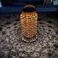 High-End Custom LED Solar-Powered Rattan Lantern Lights1