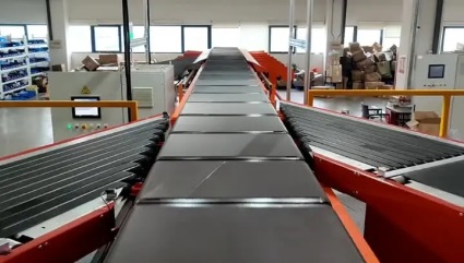 Linear Sorter Auto Feeding For Logistics