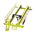 European Design Electric Double Girder Bridge Overhead Cranes - 5 to 200 Ton Capacities1