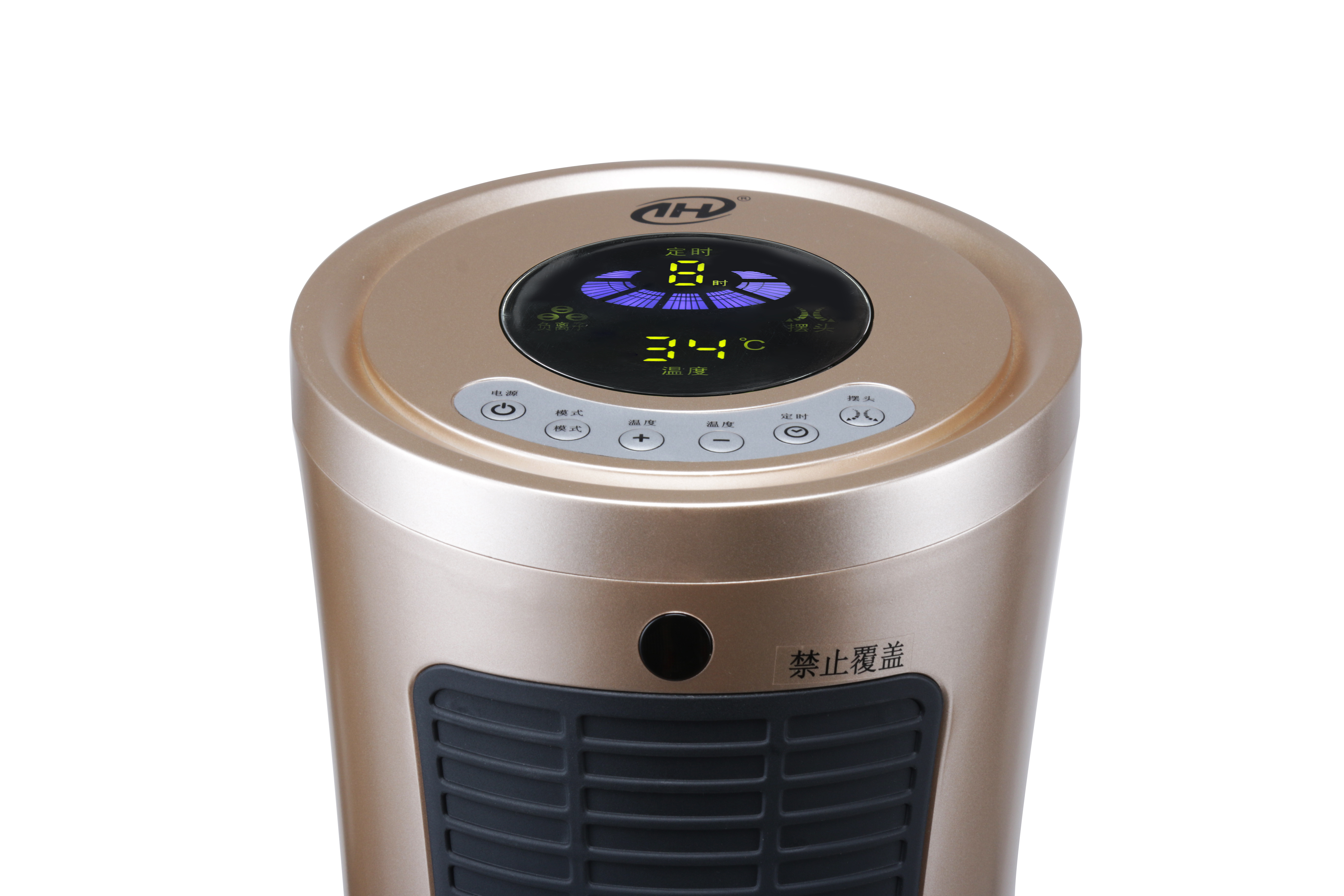 Tower ceramic heater