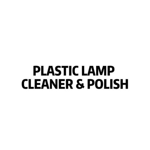 plastic lamp cleaner & polish