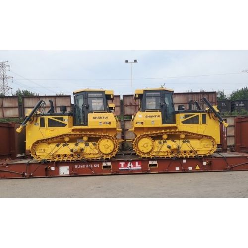 فاز شانتوي DH17 Hydrostatic Bulddozer بنجاح في عرض السوق الهندي