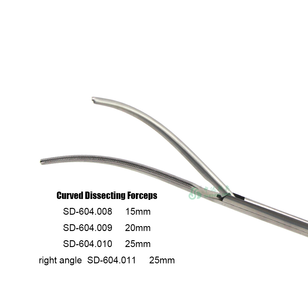Curved Dissecting Forceps