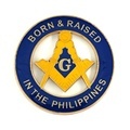Custom Philippine Masonic Auto Emblem: Born and Raised in the Philippines1